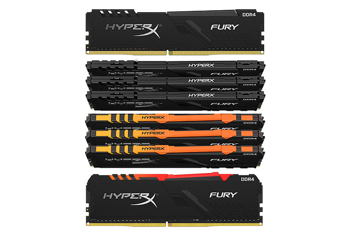 HyperX расширяет линейку памяти FURY DDR4