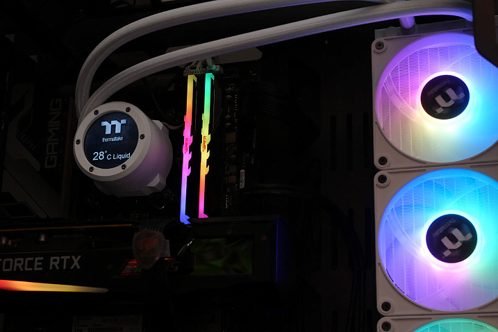 Обзор и тест системы охлаждения Thermaltake TH360 V2 Ultra EX ARGB Sync Snow Edition
