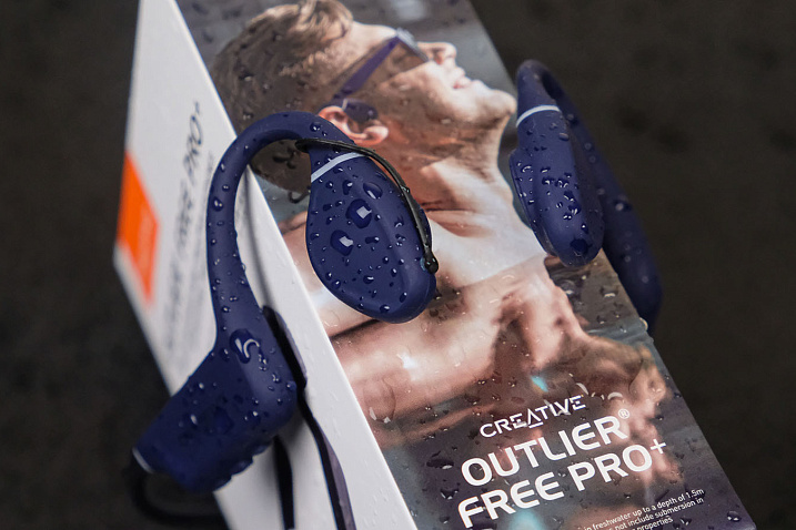 Обзор наушников с костной проводимостью Creative Outlier Free Pro+ 