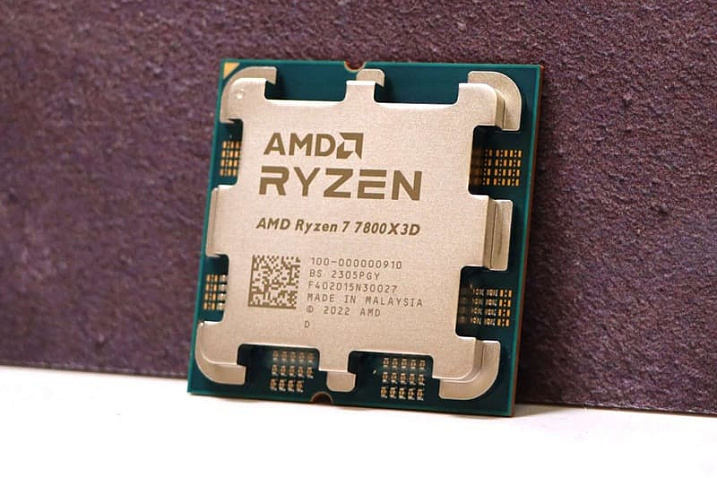 AMD Ryzen 7 7800X3D стал самым популярным процессором в Германии