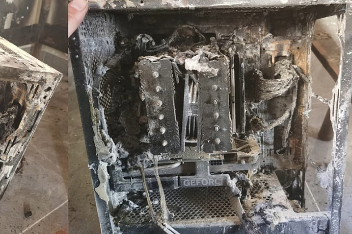 Мастер восстановил GeForce RTX 4060, пострадавшую от пожара