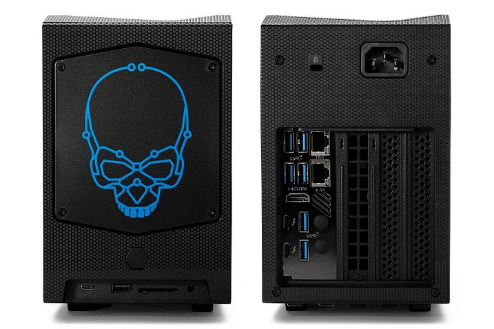 Intel представила мини-ПК NUC 12 Extreme поколения Dragon Canyon