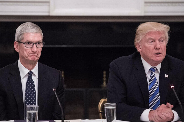 Apple просит правительство США освободить продукцию компании от пошлин