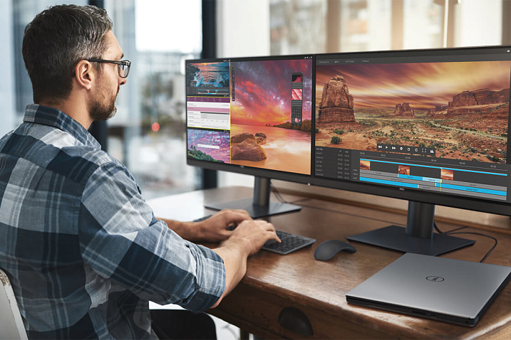Последний монитор Dell PremierColor оснащен встроенным колориметром и Thunderbolt 3