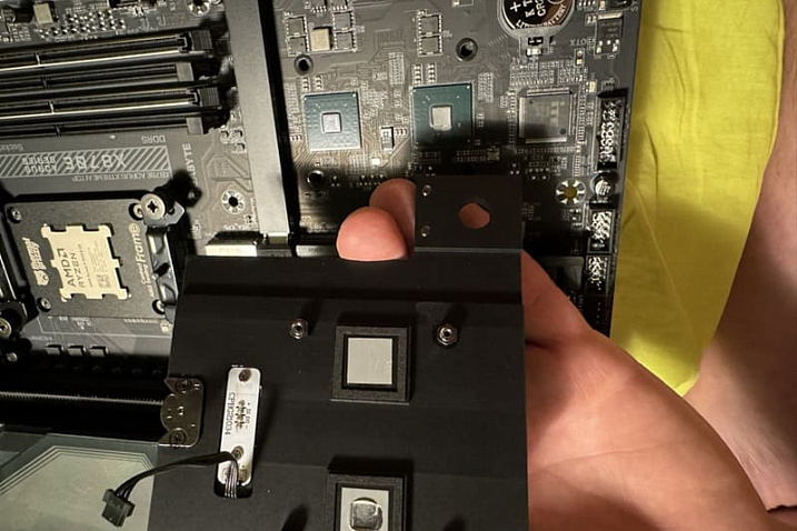 Владельцы GIGABYTE X870E AORUS XTREME AI TOP сообщают о нагреве чипсета до 110℃
