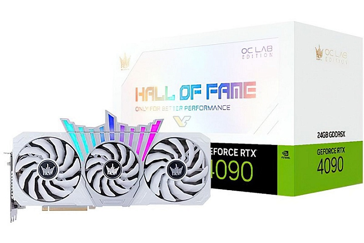 GALAX официально выпустила GeForce RTX 4090 HOF OC Lab и OC Lab Plus