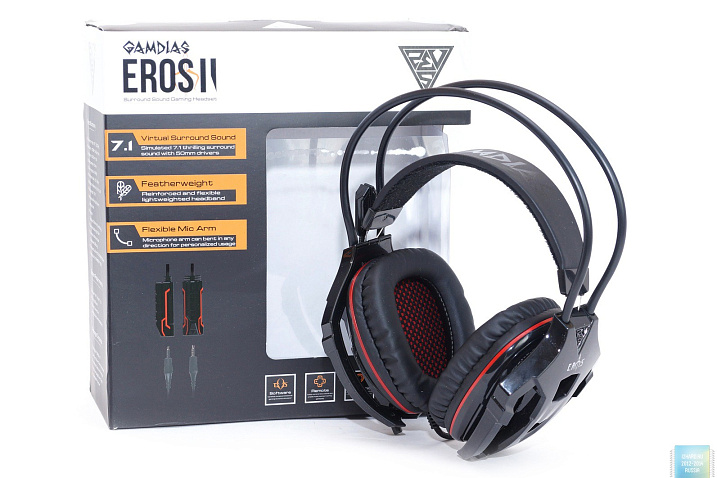 Обзор и тестирование игровой гарнитуры GAMDIAS EROS V2