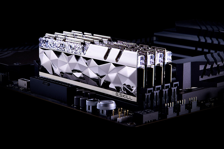 G.SKILL представила линейку премиальной оперативной памяти Trident Z Royal Elite