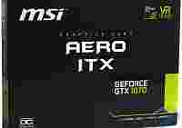 Обзор и тестирование видеокарты MSI GeForce GTX 1070 AERO ITX 8G OC