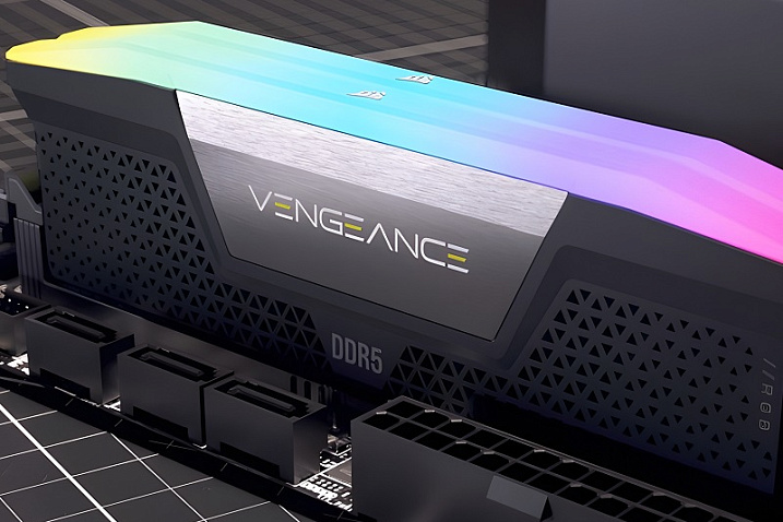 CORSAIR выпустила комплекты оперативной памяти VENGEANCE DDR5 объемом до 192 Гбайт