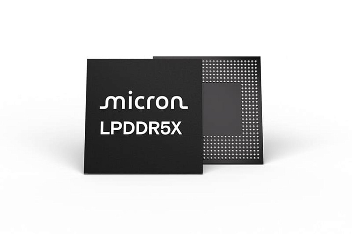 Micron первой в мире начала поставки образцов LPDDR5x-10700 на основе узла 1γ  