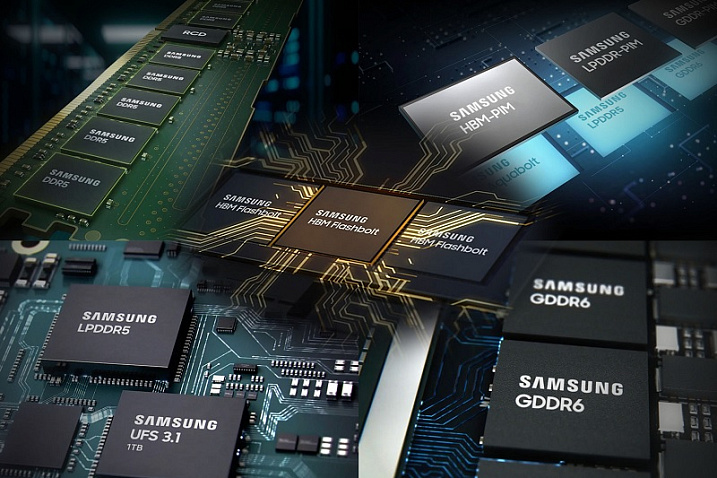Samsung вовсю работает над DDR6-17000, GDDR6+ и GDDR7