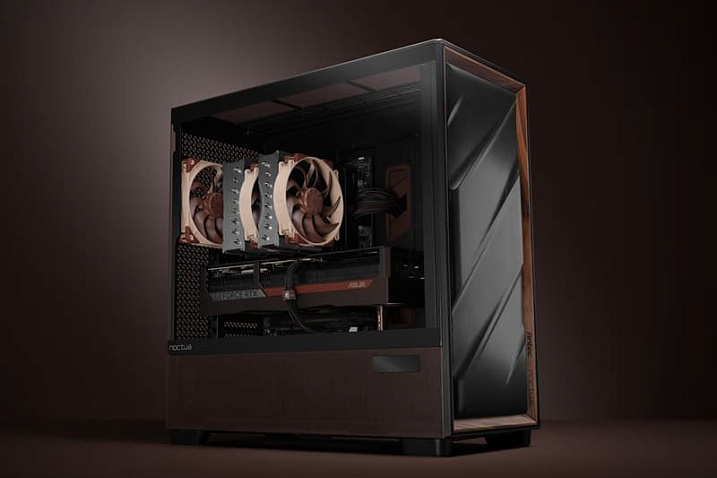 Antec и Noctua закончили работу над корпусом Flux Pro Noctua Edition