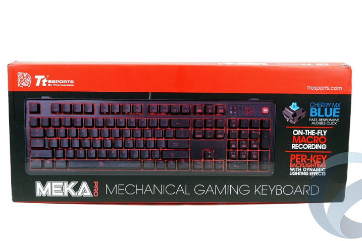 Обзор клавиатуры Tt eSports MEKA PRO
