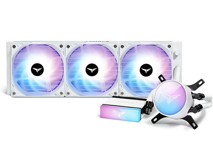 TEAMGROUP выпустила T-FORCE SIREN DUO 360 ARGB для охлаждения процессора и SSD M.2