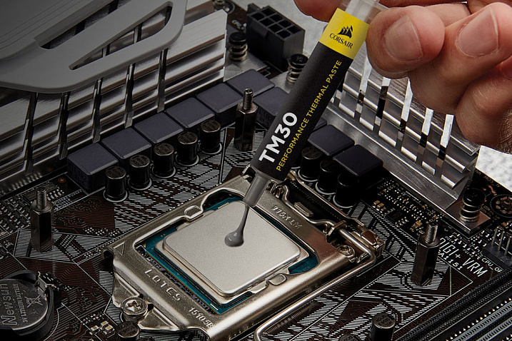 Corsair выпускает свою первую термопасту TM30
