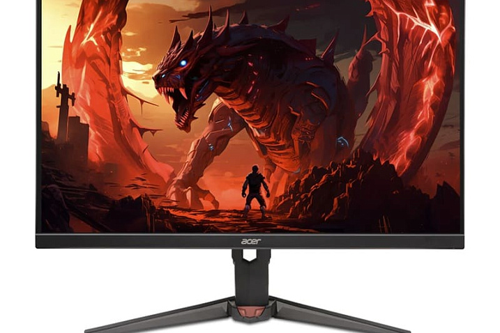 Монитор Acer Nitro XV240 F6 оснащён матрицей с частотой 600 Hz