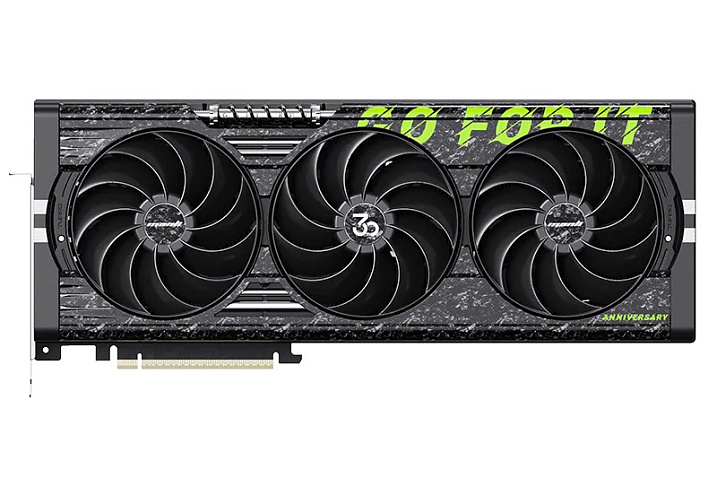 MANLI выпустила GeForce RTX 5080 30th Anniversary Edition тиражом 500 экземпляров