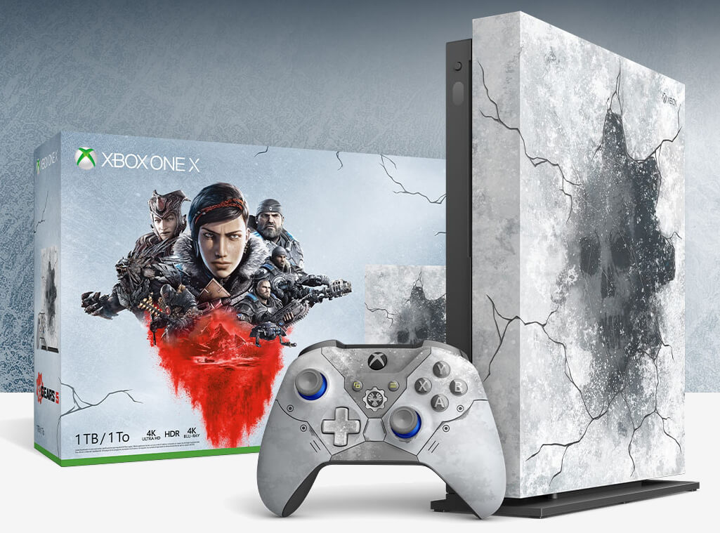 Microsoft анонсировала издание Xbox One X в стиле Gears 5