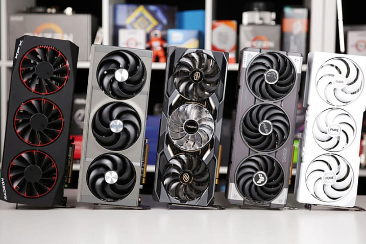 Видеокарты NVIDIA покупаются чаще AMD, но лидерство всё равно остаётся за RX 9070 XT