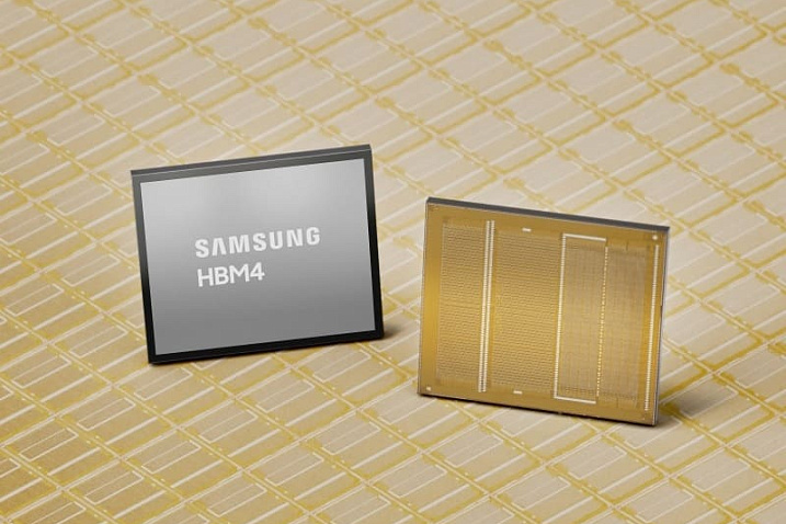 Samsung объявила о начале массового производства стеков HBM4