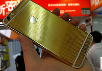 Покрытые 24-каратным золотом iPhone 6 и 6 Plus появились в Китае