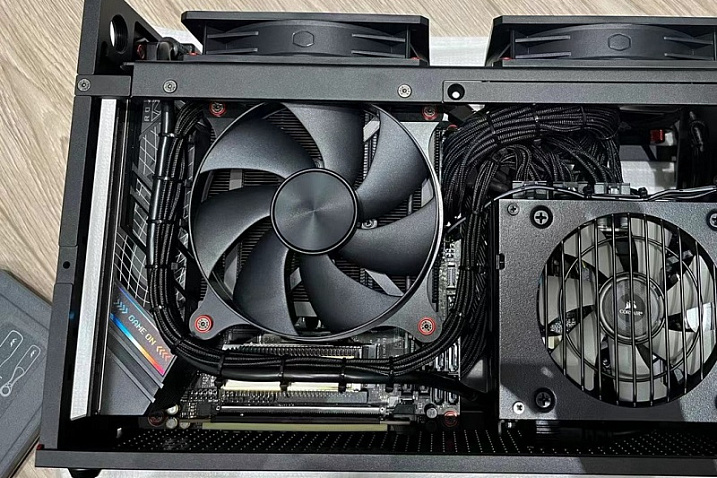 Вентиляторы от GeForce RTX 4000 Founders Edition способны эффективно охлаждать процессор