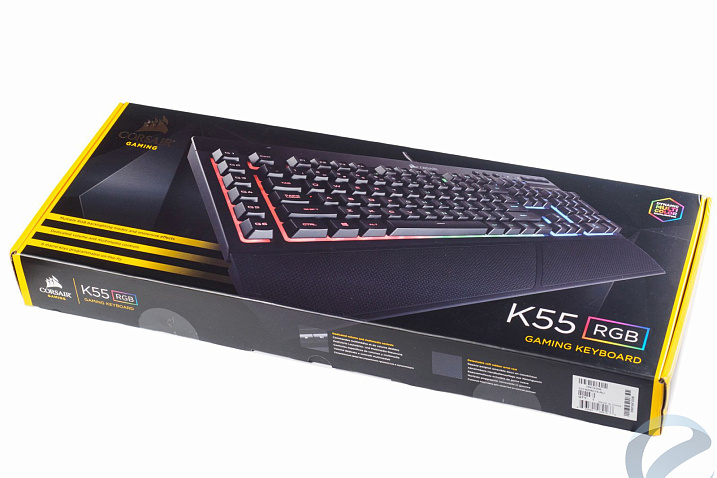 Обзор мембранной клавиатуры Corsair K55 RGB