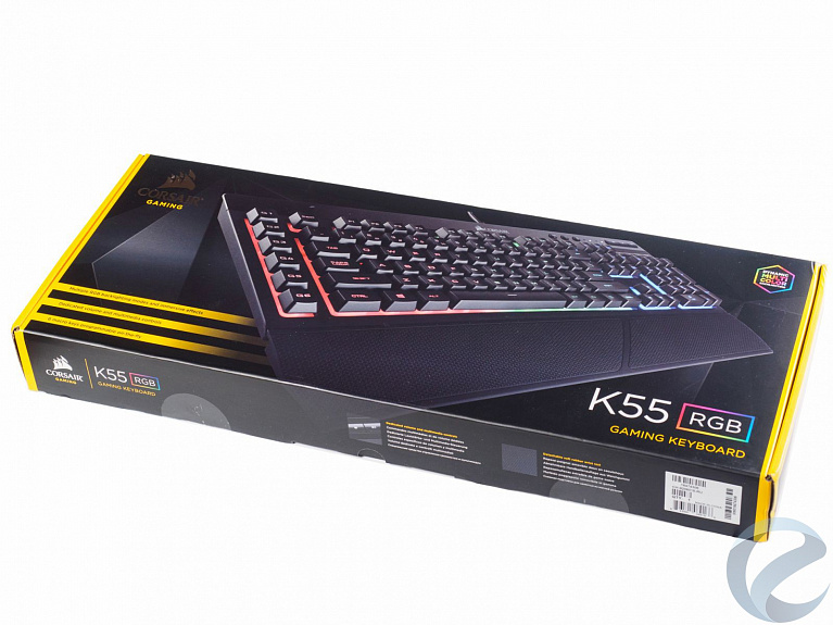 Обзор мембранной клавиатуры Corsair K55 RGB