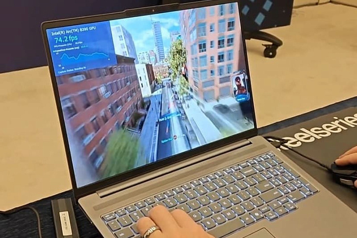 Интегрированная графика Intel Arc B390 тянет современные игры на высоких настройках