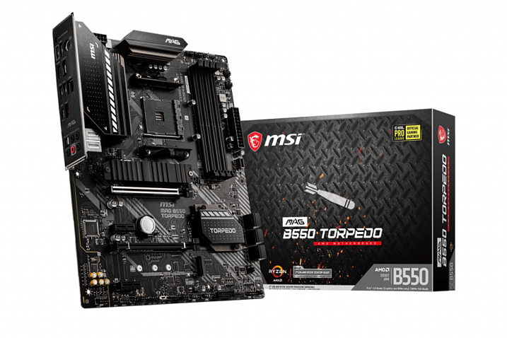 MSI анонсировала материнскую плату MAG B550 TORPEDO