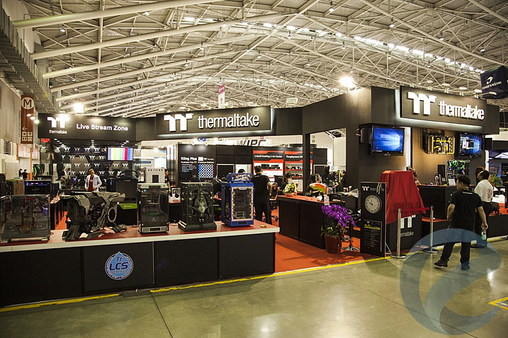 Computex 2017: стенд компании Thermaltake
