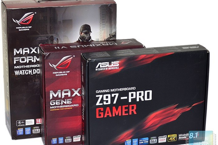 Обзор и тест материнской платы ASUS Z97-PRO GAMER