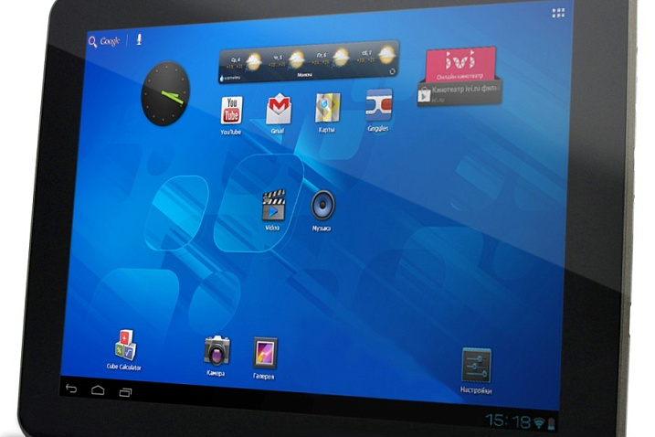 Планшет Pad M8040 от компании Bliss со встроенным модулем 3G поступил в продажу