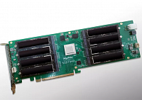 Плата расширения HighPoint SSD7540 вмещает до восьми твердотельных накопителей M.2