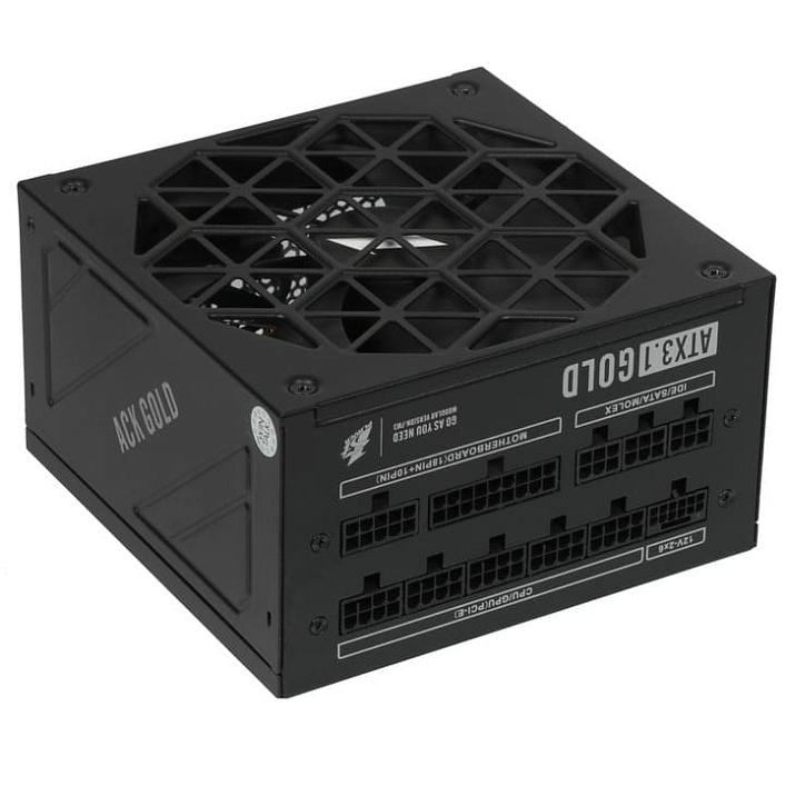 Блок питания 1STPLAYER ACK Gold 850W Black