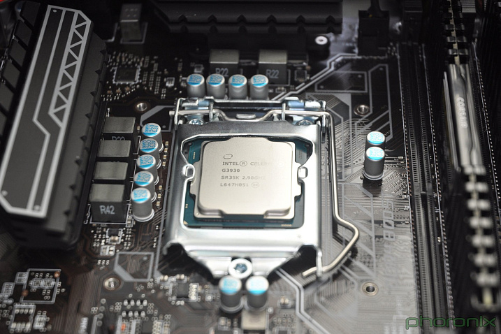 Обзор и тестирование процессора Intel Celeron G3930