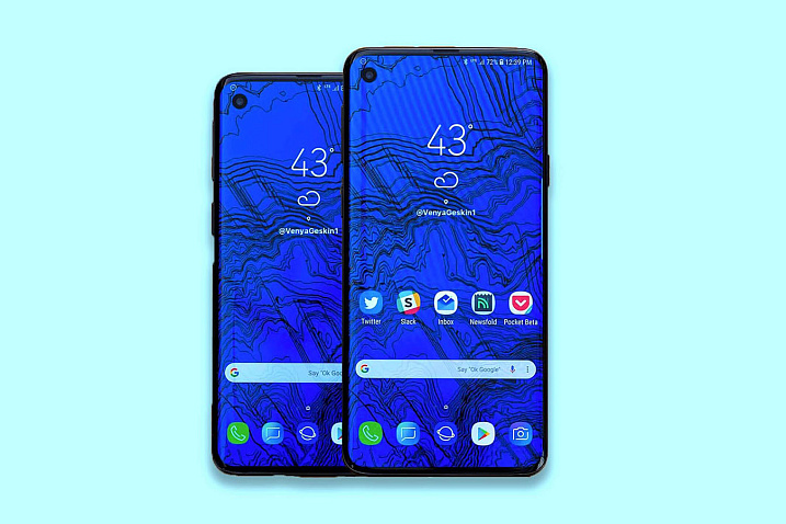 Первые фото Samsung Galaxy S10