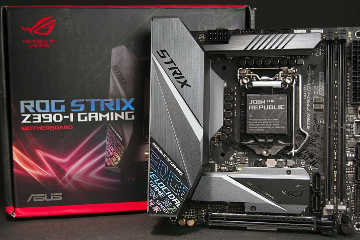 Обзор и тест материнской платы ASUS ROG Strix Z390-I Gaming
