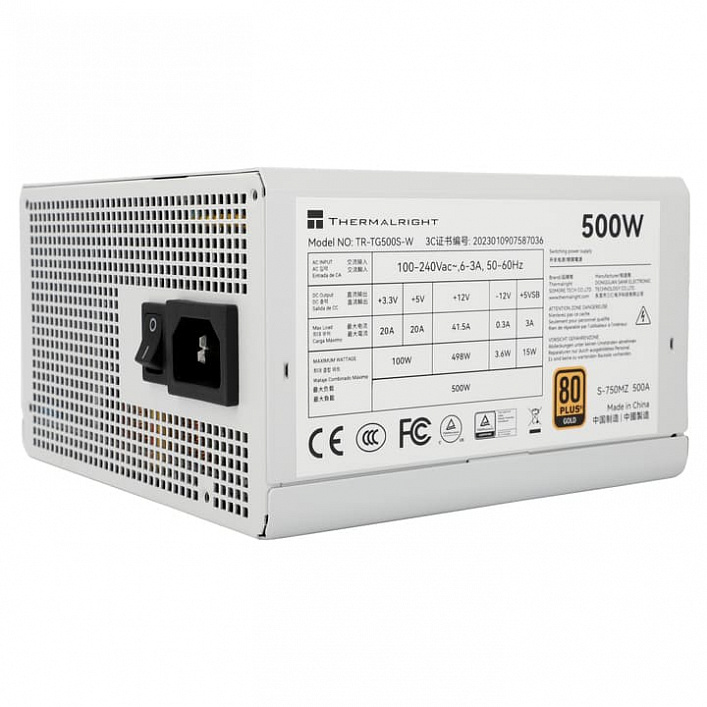 Блок питания Thermalright TR-TG500S-W White
