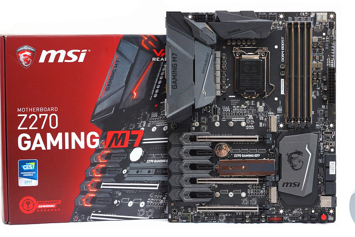 Обзор и тестирование материнской платы MSI Z270 GAMING M7