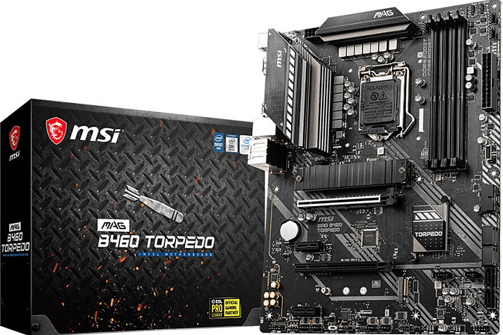MSI представила материнскую плату MAG B460 TORPEDO