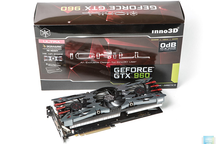 Обзор и тестирование видеокарты Inno3D iChill GeForce GTX 960 Ultra SLI