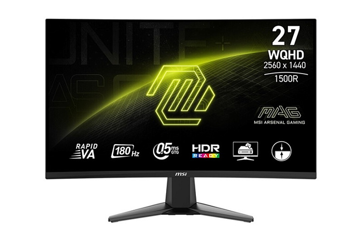 MSI выпустила игровой монитор MAG 27CQ6F