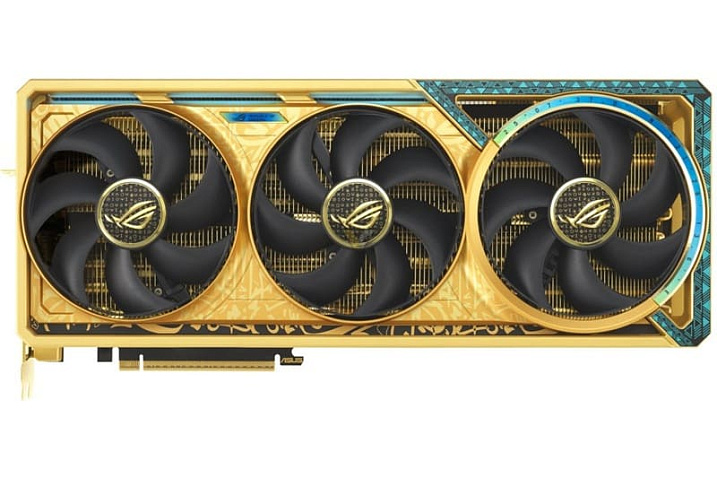 ASUS работает над ROG Astral GeForce RTX 5080 Dhahab Core