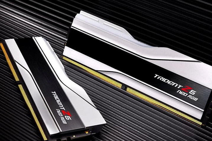 G.SKILL показала комплект памяти DDR5-8400 объёмом 128 Гбайт