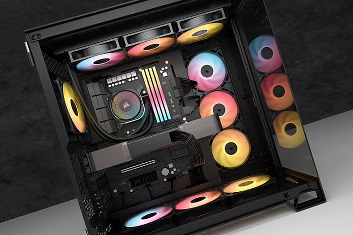 CORSAIR выпустила реверсивные вентиляторы RS-R