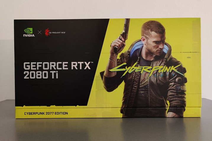 NVIDIA GeForce RTX 2080 Ti Cyberpunk 2077 Edition продается на аукционе за €4999