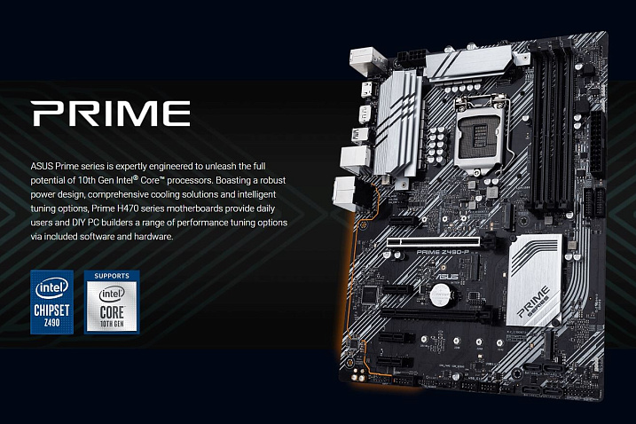 ASUS продемонстрировала две материнские платы для процессоров Intel Comet Lake-S