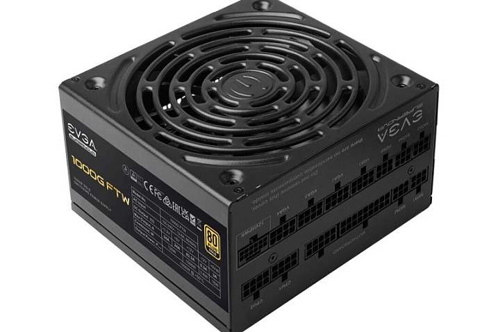 EVGA  выпустила блоки питания SuperNOVA Gold FTW мощностью 850 и 1000 Вт